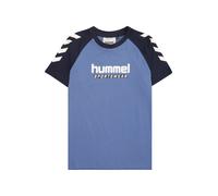 Hummel Camiseta funcional ópalo / negro / blanco 134-140 ópalo / negro / blanco