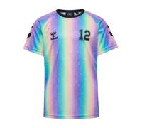 Hummel Camiseta funcional turquesa / lila / rosa / negro 152 turquesa / lila / rosa / negro