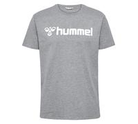 Hummel Camiseta Go 2.0 Logo gris moteado / blanco XL