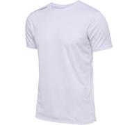 hummel Hmlrun Jersey S/S Camiseta, Blanco, Extra-Large para Hombre