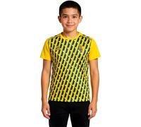 Hummel - Camiseta oficial Las Palmas Pre-Match 2025-2026 Niño, Unisex, Yellow, 152 cm