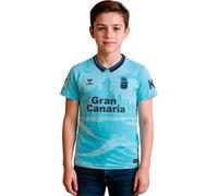 Hummel - Camiseta oficial Las Palmas Segunda Equipación 2025-2026 Niño, Unisex, Blue, 152 cm