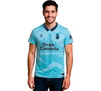 Hummel - Camiseta oficial Las Palmas Segunda Equipación 2025-2026, Unisex, Blue-Dark Marine, L