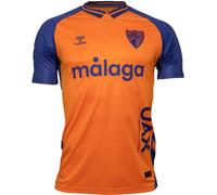 Hummel - Camiseta oficial Malaga Cf Tercera Equipación 2025-2026 Niño, Unisex, orange, 164 cm