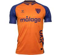 Hummel - Camiseta oficial Malaga Cf Tercera Equipación 2025-2026, Unisex, orange, L