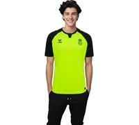 Hummel - Camiseta oficial Real Betis Segunda Equipación 2024-2025, Unisex, Safety Yellow, XL