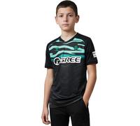 Hummel - Camiseta oficial Real Betis Tercera Equipación 2025-2026 Niño, Unisex, Black-Green, 128 cm