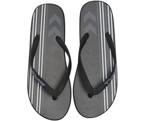 hummel Chancla Multi Rayas, Mocasín Unisex Adulto, Negro, 38 EU