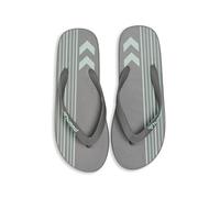 hummel Chanclas con múltiples Rayas, Unisex Adulto, Gris Silt Green, 41 EU