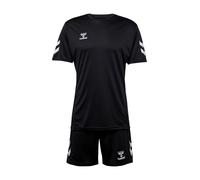 hummel Hmllogo Set Camiseta, Negro, Extra-Large Unisex Adulto