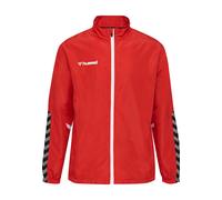 Hummel Chaqueta deportiva 'Authentic' gris oscuro / rojo / negro / blanco M EUR