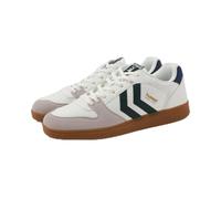 Hummel Cordones Zapatillas Balonmano Adulto, Peony White Navy Peony, 45 EU