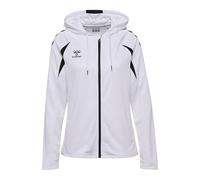 hummel Core 2.0 Chaqueta con capucha para mujer, color blanco y blanco, XS Mujer