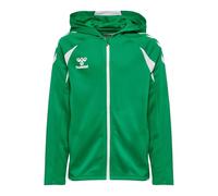 hummel Core 2.0 - Chaqueta con capucha para niños, color blanco, verde, 140