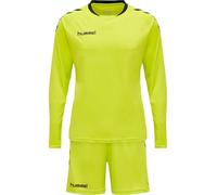 hummel Core GK - Conjunto de camiseta de portero para hombre (talla L), color verde y negro