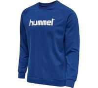 hummel Cotton Logo Sweatshirt Damen Blauweiss XL