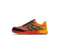 hummel Dagaz Vi - Zapatillas de balonmano para adultos, negro y rojo, 43 EU