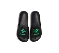 hummel Essential Pool Slide, Sandalia Deslizante Unisex Adulto, Black Jelly Bean, 49 EU