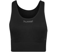 hummel First Seamless Bra Women Sujetador Deportivo para Mujeres Bra, Mujer, Negro, M/L