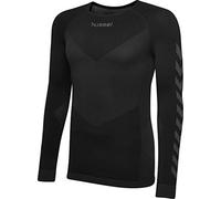 hummel First Seamless Jersey L/S Jerséis para Hombres Jersey, Hombre, Negro, XS/S