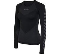 Hummel Jersey First Seamless manga larga para mujer negro XS/S