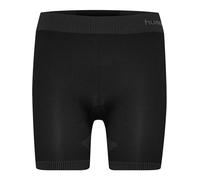 hummel First Seamless Short Tights Women Leggings para Mujeres Leggings, Mujer, Negro, XS/S