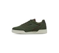 Hummel Forli Synth Suede Athleisure - Zapatillas Deportivas, Verde Oscuro, 36 EU