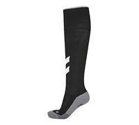hummel Fundamental Football Sock Calcetines Deportivos, Unisex Socks, Unisex Adulto, Negro/Blanco, 10