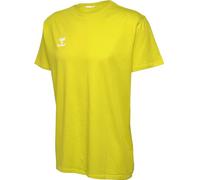 Hummel GO 2.0 - Camiseta Deportiva para Hombre de Manga Corta - Camiseta de Entrenamiento para Fitness, Deporte y Ocio - de 100% algodón orgánico - Ajuste cómodo, Tejido de Punto elástico y Cuello