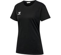 hummel GO 2.0 Camiseta Deportiva para Mujer, Manga Corta para Deporte, Fitness y Tiempo Libre, Camiseta básica de algodón 100% orgánico, Material elástico, Cuello Redondo
