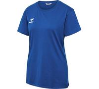 hummel GO 2.0 Camiseta S/S Sportshirt Mujer Manga Corta para Deporte, Fitness & Tiempo Libre - Camiseta básica de 100% Algodón Orgánico - Material Elástico - Cuello Redondo