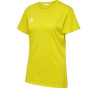 hummel GO 2.0 Camiseta S/S Sportshirt Mujer Manga Corta para Deporte, Fitness & Tiempo Libre - Camiseta básica de 100% Algodón Orgánico - Material Elástico - Cuello Redondo