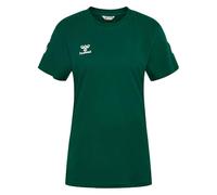 Hummel, HmlGO 2.0 Chevron Camiseta S/S Woman, Verde Eterno, L