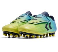 Hummel HATTRICK MG JR - Botas de fútbol, Talla 35 EU, Limeade, 35 EU