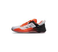 hummel Hb Powerstrike - Zapatillas de balonmano para adultos, negro, naranja, 44.5 EU
