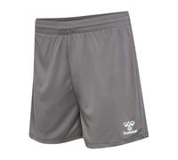 hummel HML Essential - Pantalones Cortos para Mujer, Color Gris Acero, XS