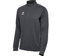 hummel, hmlAUTHENTIC Half Zip Sweat, Asphalt, 3XL