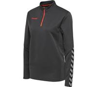 HUMMEL hmlAUTHENTIC Half Zip Sweatshirt Woman Color: Asphalt_Talla: XS