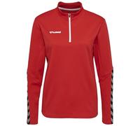 HUMMEL hmlAUTHENTIC Half Zip Sweatshirt Woman Color: True Red_Talla: 2XL