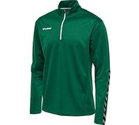 HUMMEL hmlAUTHENTIC Kids Half Zip Sweatshirt Color: Evergreen_Talla: 176