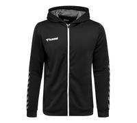 hummel hmlAUTHENTIC Kids Poly Zip Hoodie Color: Black/WhiteTalla: 116
