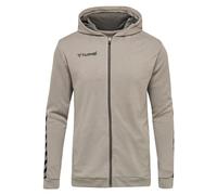 hummel hmlAUTHENTIC Kids Poly Zip Hoodie Color: Grey Melange_Talla: 116