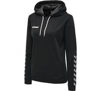 hummel hmlAUTHENTIC Poly Hoodie Woman Color: Black/WhiteTalla: S