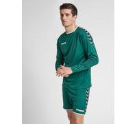 HUMMEL hmlAUTHENTIC Poly Jersey L/S Camiseta, Masculino, Hojas PERENNES, S