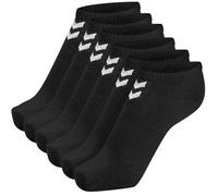 hummel, HmlCHEVRON 6-PACK ANKLE SOCKS, SHCWARZ, 10