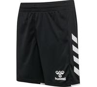 hummel HmlCORE 2.0 Pantalones cortos para niños, color negro y blanco - 152