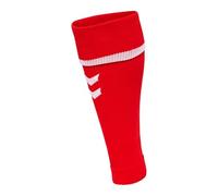 hummel Hmlcore-Tubo de fútbol Calcetines, Rojo y Blanco, Talla única Unisex Adulto