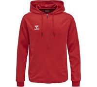 hummel, HmlCORE XK Poly Zip Hood Sweat, True Red, S