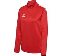 hummel Hmlcore Xk-Sudadera con Media Cremallera para Mujer, Color Rojo, Large para Hombre