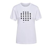 hummel Hmlcourt T-Shirt F9001 Weiss, L Damen Camiseta, Blanco, Large para Mujer